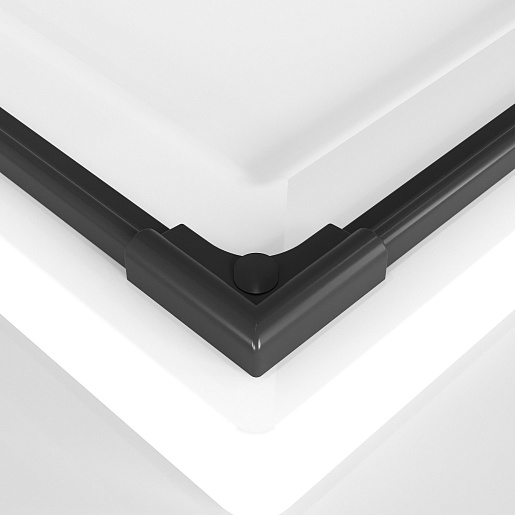 Niagara Душевой уголок Nova 100x100 NG-6830-34BLACK – фотография-12